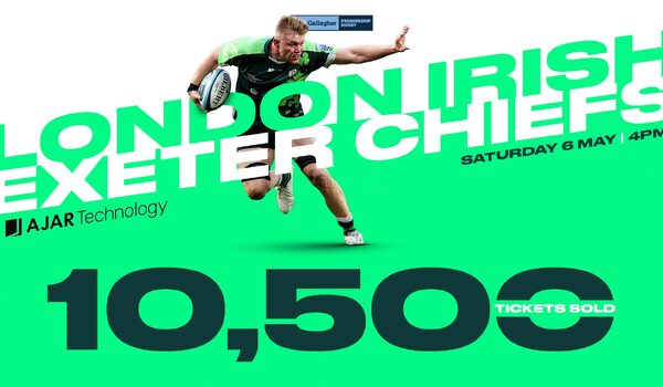 10,500 Tickets sold for Exeter Chiefs