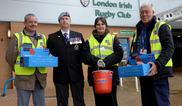 REMEMBRANCE DAY: The Royal British Legion attending Pirates fixture