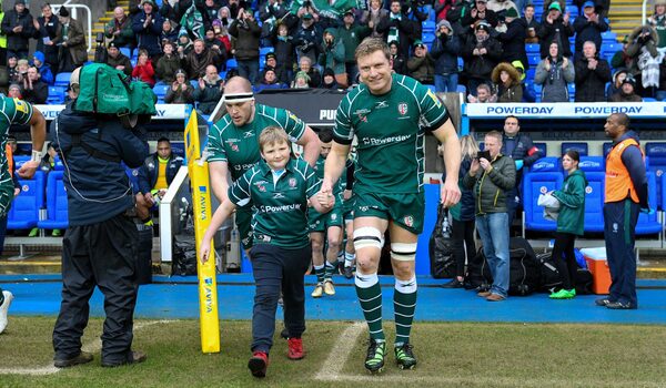 Franco ready for the St Patrick’s Party 