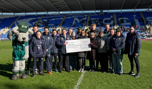 London Irish raise vital cash for charity partner