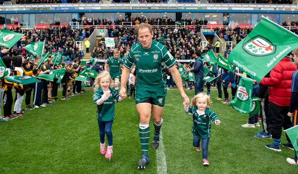 David Paice plays final home game for London Irish