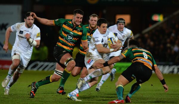 Spirited Exiles narrowly beaten at Franklins Gardens 