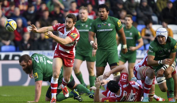 London Irish Supporter's Club Bus for Gloucester