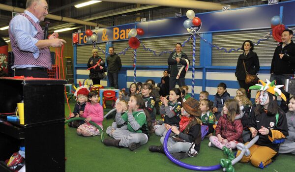 A family day out at the St Patrick’s Day Game!