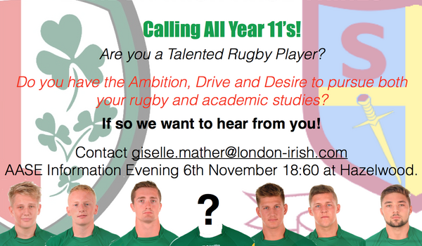 London Irish AASE trials