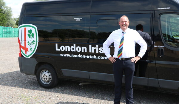 London Irish lend support to BITA charity cycle ride