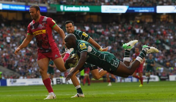 Ojo set to break London Irish appearance record