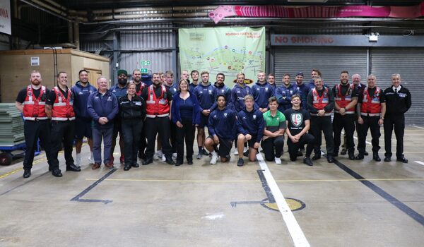 London Irish help Thames Valley Police with their training