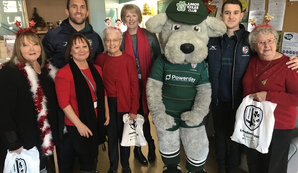 London Irish continue festive link with Meals on Wheels