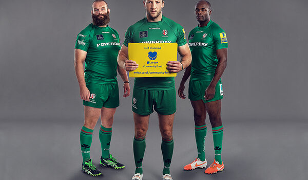 LONDON IRISH SUPPORT THE AVIVA COMMUNITY FUND