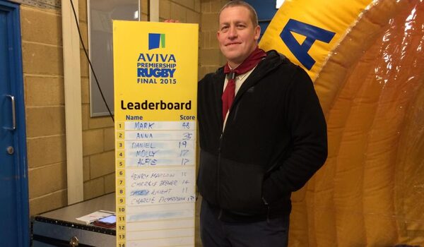 Scout Leader off to Twickenham with Grab a Ticket