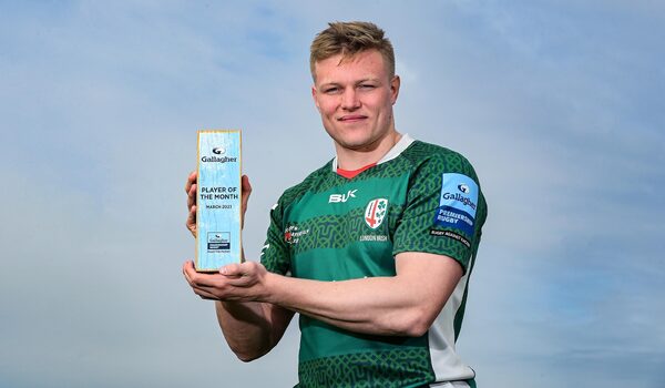 Pearson named Gallagher Player of the Month for March