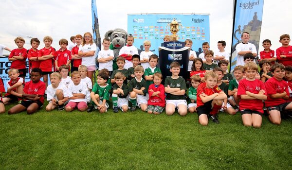 The Webb Ellis Cup Visits Hazelwood