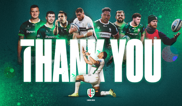 London Irish confirm departing players