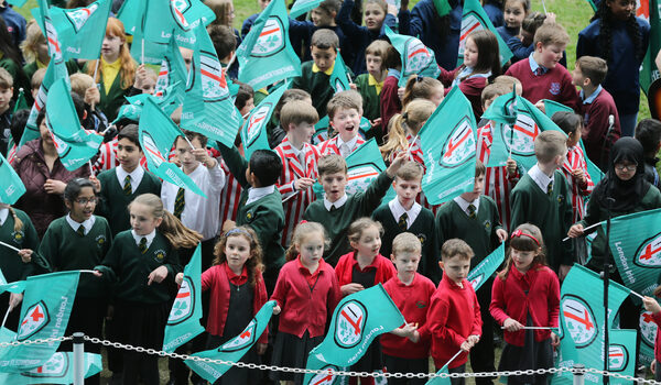 A Record-breaking St Patrick’s Party for London Irish’s Community Team