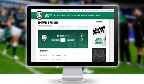 London Irish launch new official website ahead of 2014/15 season