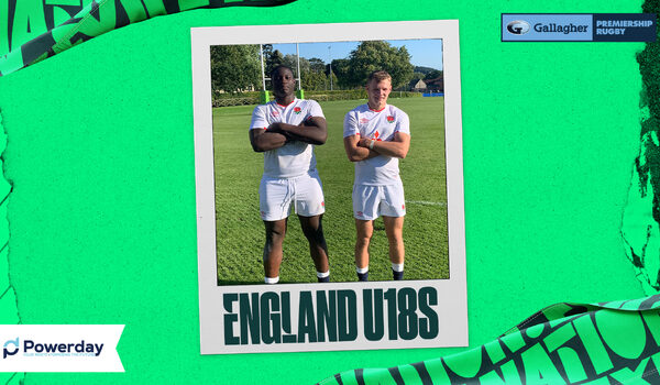 Young duo represent England Under-18’s